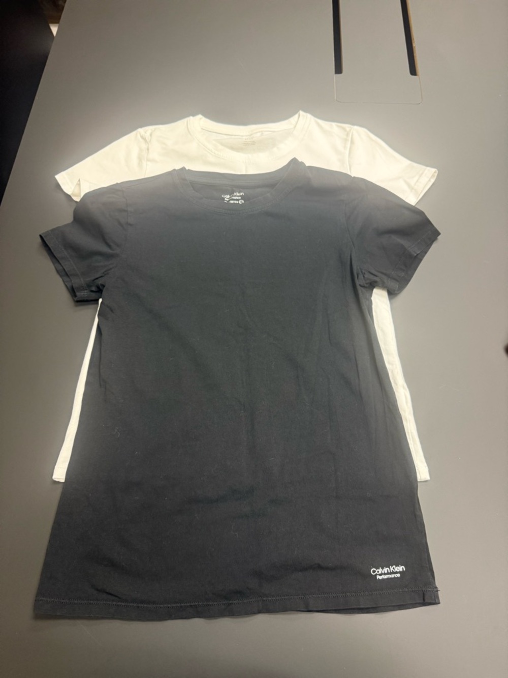 Calvin Klein Short Sleeve Tee Set - Black & White